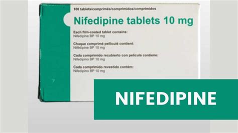Nifedipine (oral route) .